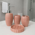 Pink Blush Bathroom Set – 4 Piece