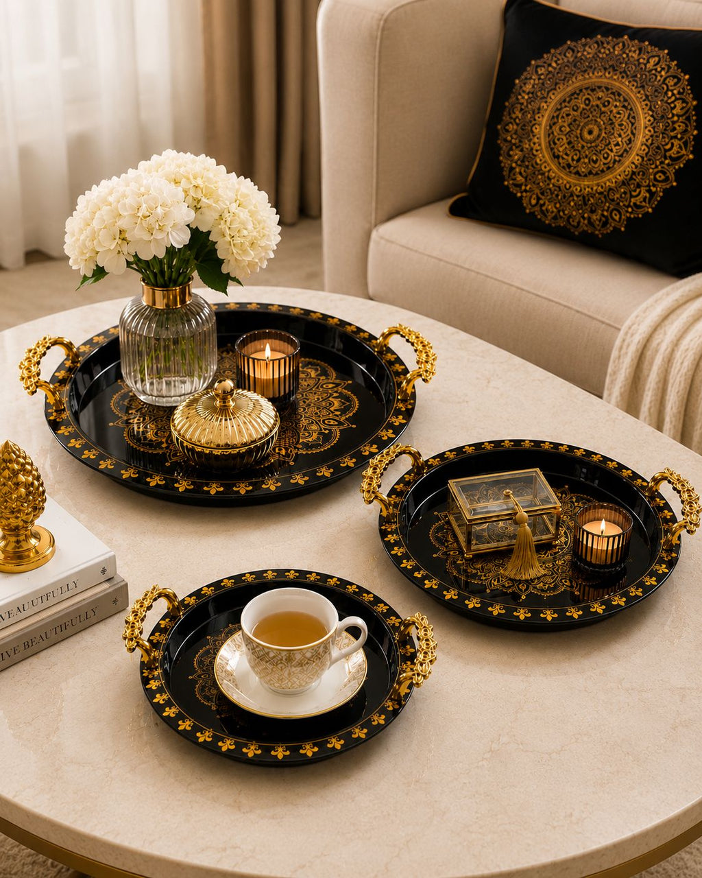 Regal & Minimalist Serving Tray Collections