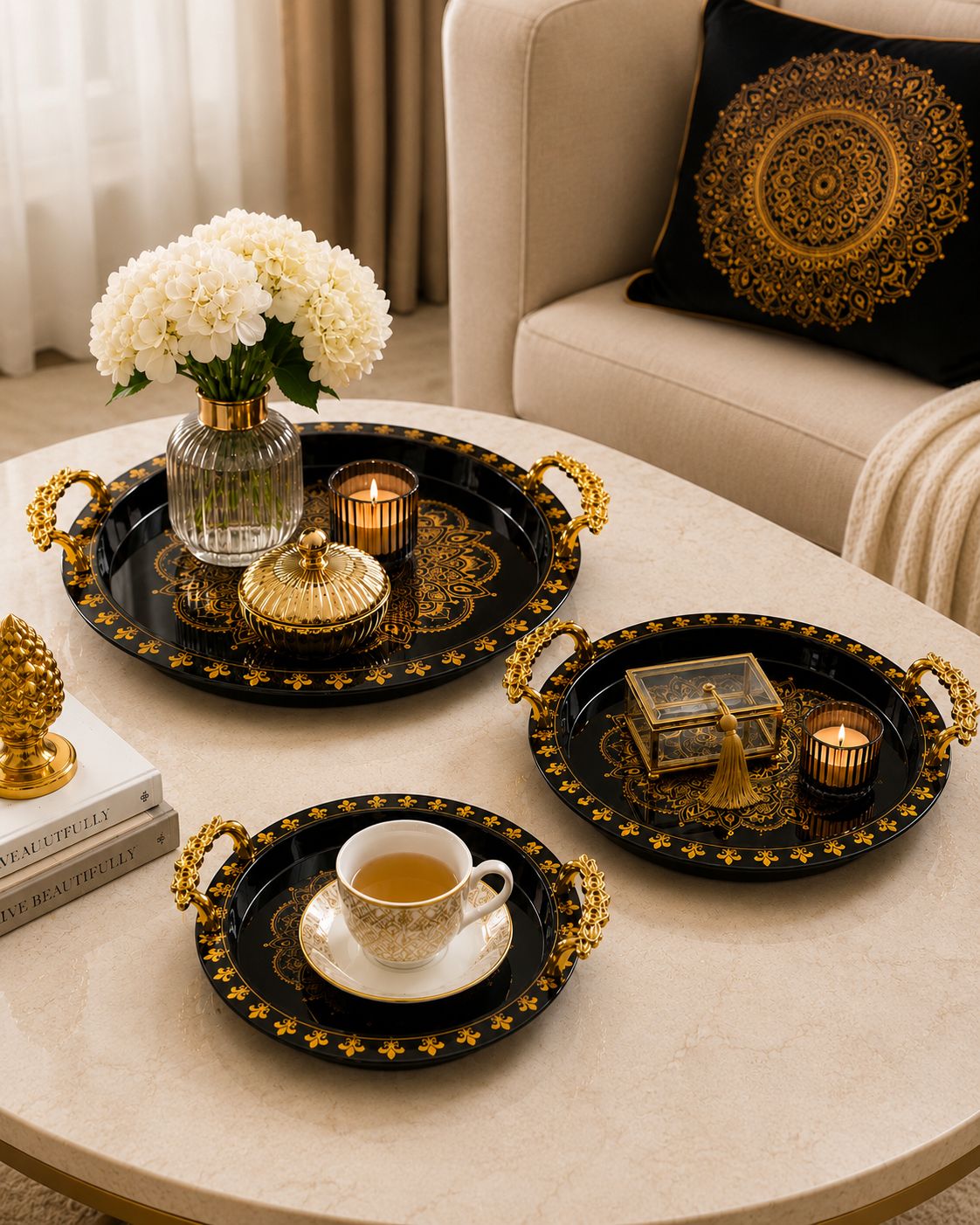 Regal & Minimalist Serving Tray Collections