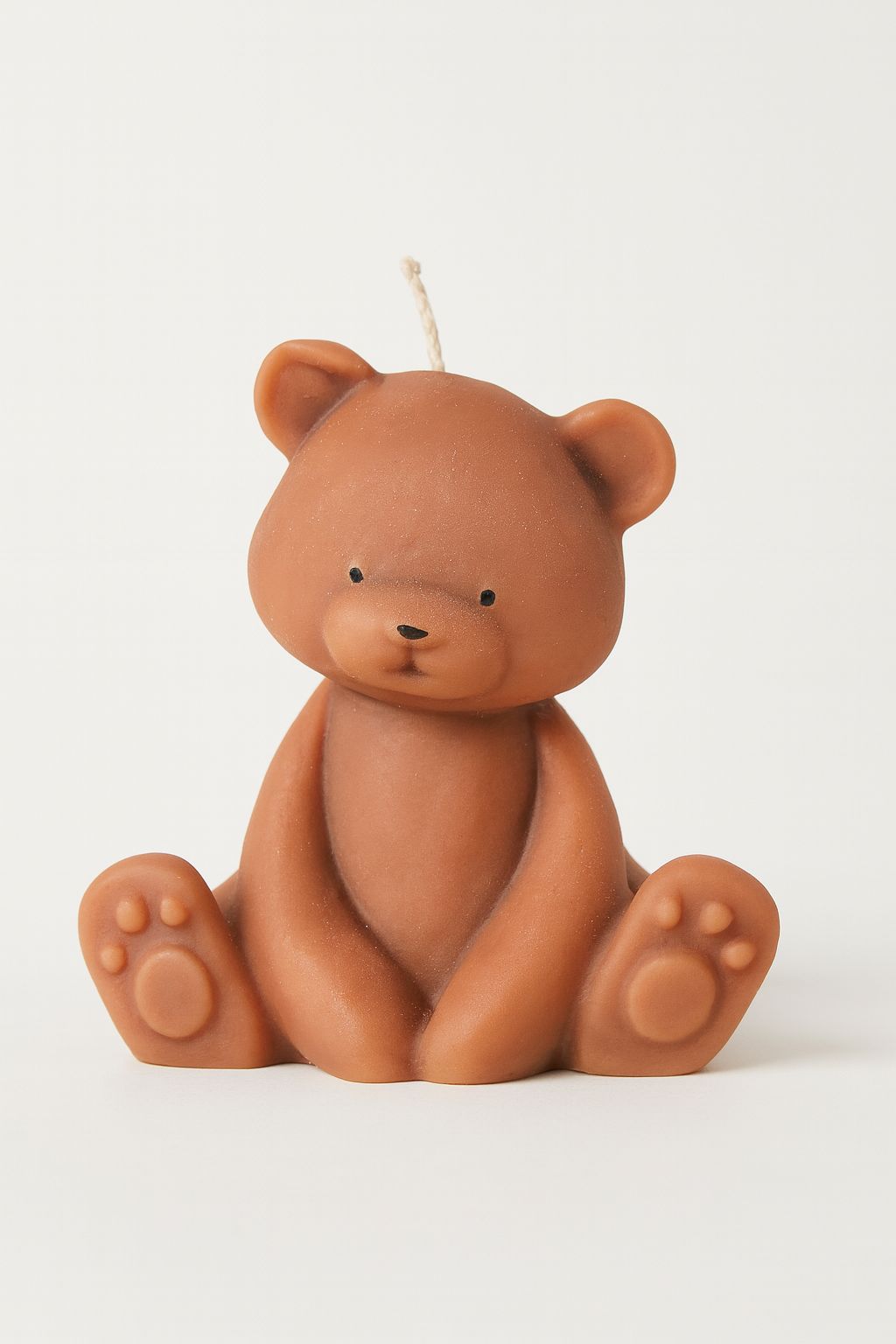 Cocoa Bear Scented Candle – Warm Wax Sculpture