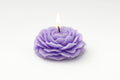 Blooming Rosette Candle – Lavender Mist