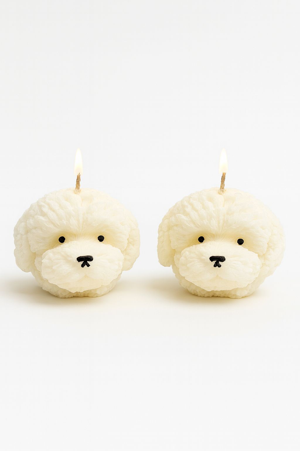 Fluffy Pup Candle – Ivory Paws Edition