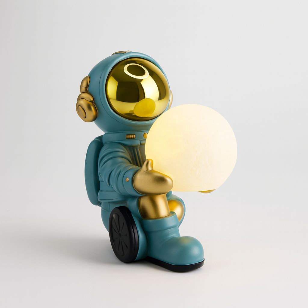 Astronaut Glow Lamp – Lunar Embrace