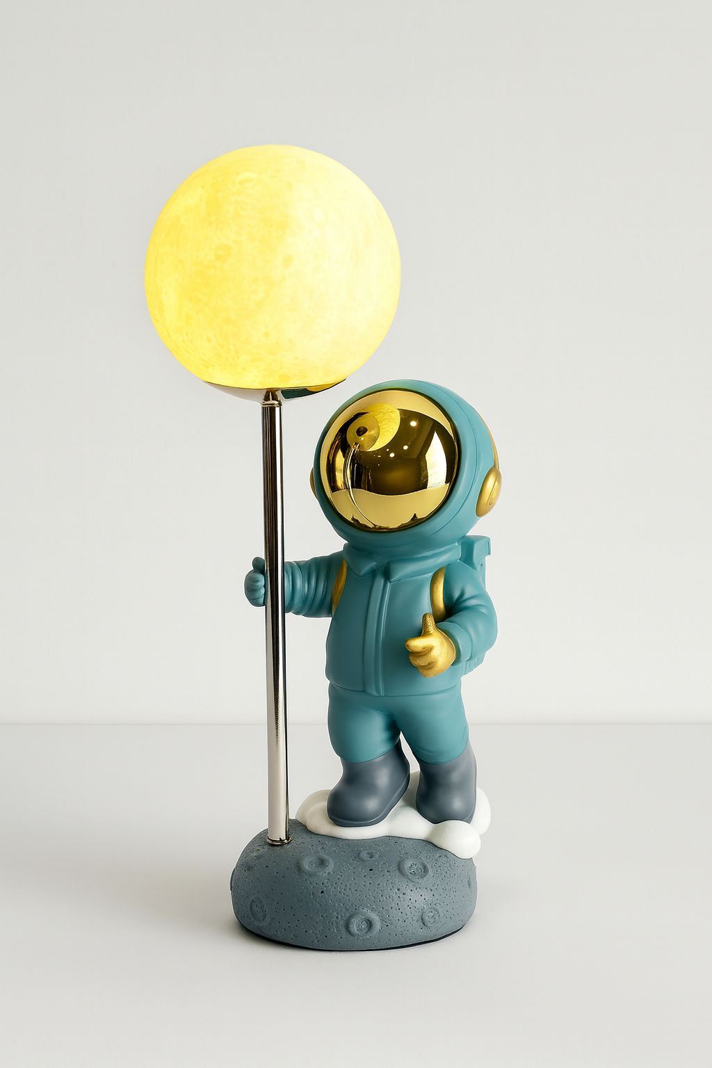 Astronaut Glow Lamp – Lunar Blue