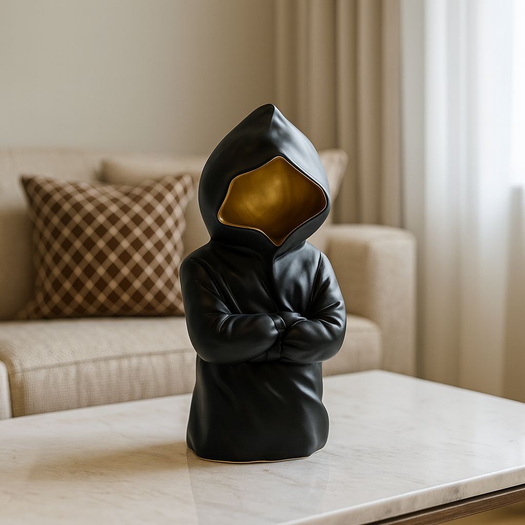 Sculpted Matte Figurine – Midnight Hood