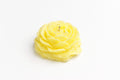 Bright Yellow Rose Shaped Scented Candle