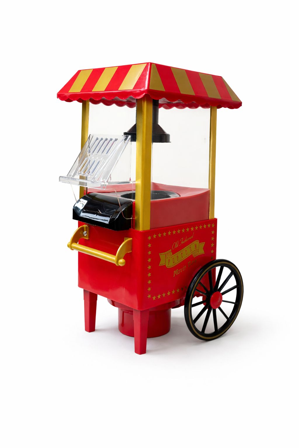 Old Fashioned "Movie Time" Portable Popcorn Machine