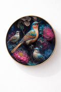 Secret Garden Songbirds Wall Art with Embellished Crystals