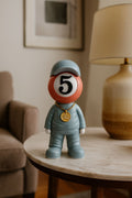 Cool Street-Style "Number 5" Ball Figure